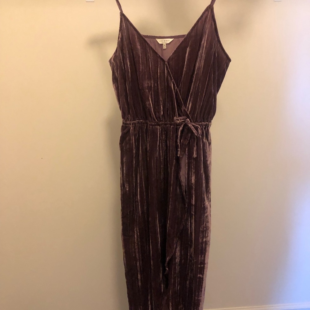 Lucky Brand Velour Dress